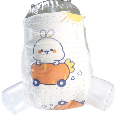 China Cheap Printed Pampering Soft Breathable Disposable Cotton Baby Teen Diapers for sale