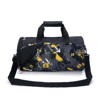 China Promotional cheap gym bag sports bag heavy duty travel bags gym clear overnight fancy bag for sale