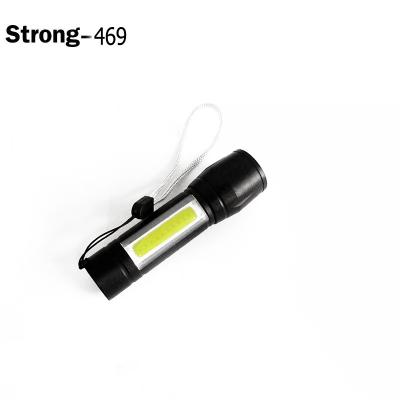 China USB Rechargeable Mini Emergency COB Work Light Flashlight for sale