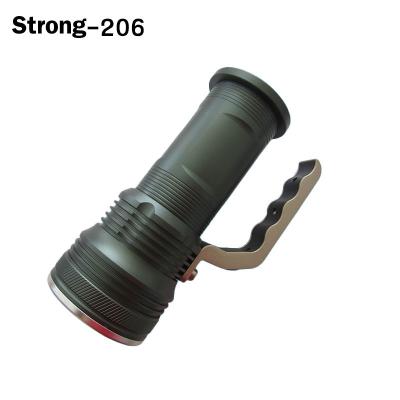 China Camping Low Price Led Rechargeable Aluminum 10W Led Handle Torch for sale