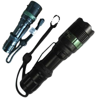 China Rechargeable Aluminum Emergency LED Flashlight XPE 3W Police Torch Flashlight With Double Coated Lenses for sale