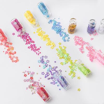 China Easy Apply 3D Nail Art Sequins Decoration 48 Kinds Of Nail Accessories Mix Type Shiny Sequins Nail Art Love Diy Decoration for sale