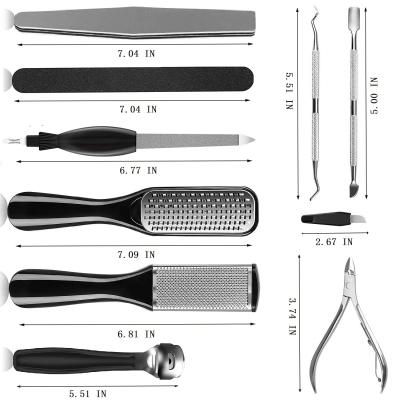 China Professional Wholesale Low Price Manicure Foot Care Tool Folder Pedicure Tool Kit for sale