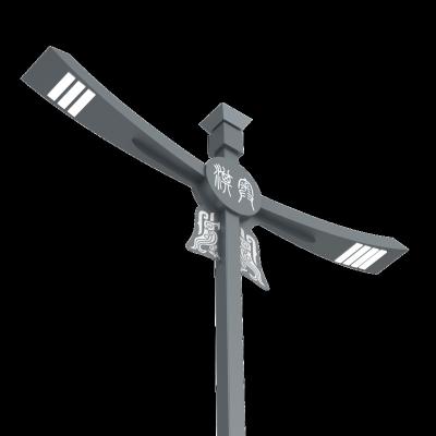 China Smart road lighting city light pole / smart street lamp pole wifi, cctv camera, charging equipment for sale