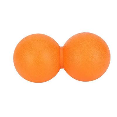 China Fitness Massage Ball Peanut Ball Relax Muscle Fascia Ball Relieve Orange/Green/Black Body Muscle Relax Single 12.3*6.1cm Fascia Yoga Massage Peanut Balls for sale