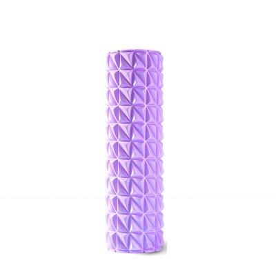 China EVA Yoga Pillar Massage Stick Hollow Foam Pilates Shaft OEM Exercise Healthy Sports Massage Eva High Density Fitness Hollow Yoga Foam Roller for sale