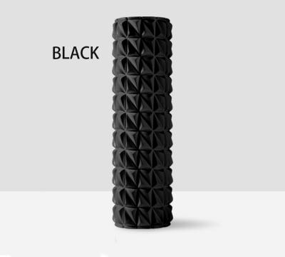 China Professional EVA Foam Making Gym Pink Yoga Pillar Massage Stick Pilates Hollow Shaft/Eva Yoga Foam Roller Blue/Black/Purple for sale