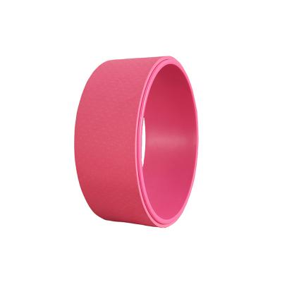 China 2021 High Quality Wheel Home Healthy Exercise Balance Yoga Band Fitness Equipment Colorful Yoga Wheel For Stretching for sale