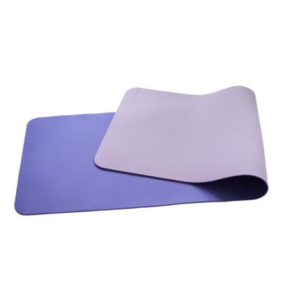 China Yoga Folding Mat Printing Violet Light Purple Orange Black OE-color Pattern Non-Slip Custom Chain Non-Slip for sale