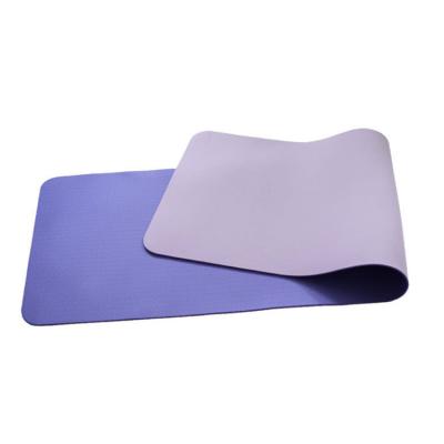 China Custom Printed Non-Slip Yoga Mats For Exercise And Fitness from Violet Light Purple Travel Wholesale for sale