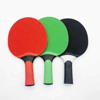 China Plstic stiga ping pong racket plastic ping ttt racket ping pong bat ping pong rackets wii bat set raqueta tenis mesa kayu voor wii unit outdoor ping pong paddle center with bag set for sale