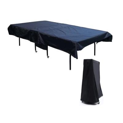 China PE Ping Pong Table Cover Table Cover Waterproof Protective Table Tennis Table Cover Dust-protective For Indoor Or Outdoor for sale