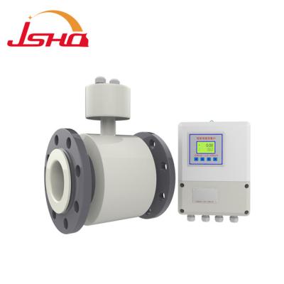 China 316L Drainage Water Flow Sewage Flow Meter Remote High Temperature Electromagnetic Flow Meter for sale