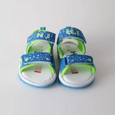 Chine Soule en caoutchouc enfants sandales chaussures multicolores décorées de strass à vendre