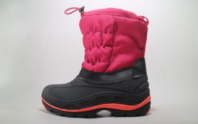 Chine Chaussures de neige pour enfants chaudes et noires pour enfants bottes d'hiver à vendre