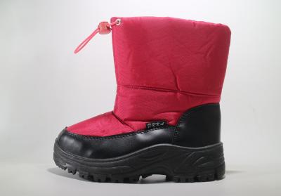 China Runde Zehen Kinder Schnee Stiefel Gummi Aussohle Unisex Jugend Schnee Schuhe zu verkaufen