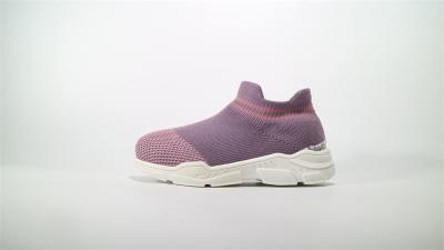 China Lichte ademende flexibele hardloopschoenen Hoogste dames Breien sneakers Te koop