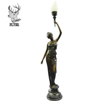 China Europe indoor decoration candelabra bronze sculpture for sale for sale