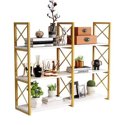 China 3 Tiers Wall Shelf Nordic Wood Mount Modular Floating Wall Shelves Hanging Rack Etagere Wall Painting Wood Shelves Home Decoration for sale