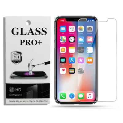 China Wholesale Ultra Thin Prefect Fit 2022 9H 2.5D Screen Protector Tempered Glass For iPhone 13 11 7 8 plus 12 pro Max SE3 SE2 for sale