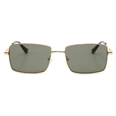 China Fashion OUTLOOK Sunglasses Branded Retro Vintage Gold Metal Frame Small Square Sunglasses For Men for sale