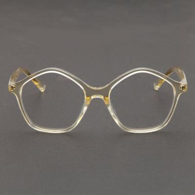 China Eye Protection Hot Spring Hinge Kids Acetate Glasses Frame Kids Eyewear Glasses for sale