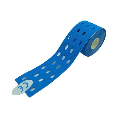 China Muscle Relief Free Samples Punch Kinesiology Face Tape Private Label Sports Athletes Kinesiology RecoveryTape With Holes for sale