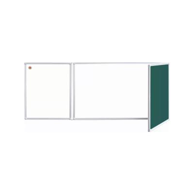 China Teaching.office School Foldable Magnetic Whiteboard and Blackboard Three Elements for sale