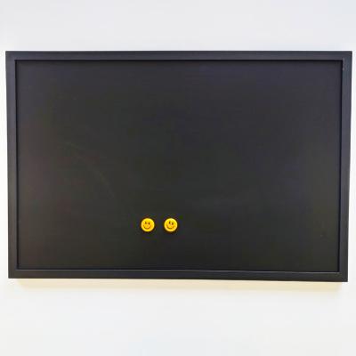 China Education.Training.Office School Chalk MDF Frame Magnetic Black Color Board Write 75*50cm for sale