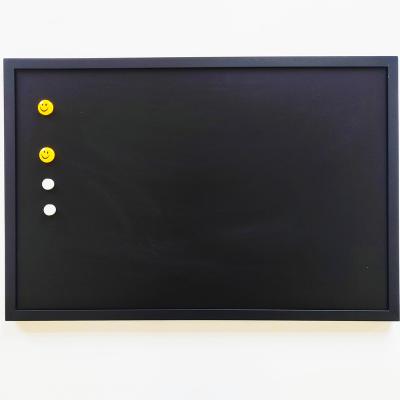 China Education.Training.Office Black MDF Frame White Board Small Size Magnetic Black Board-- 40*60cm for sale