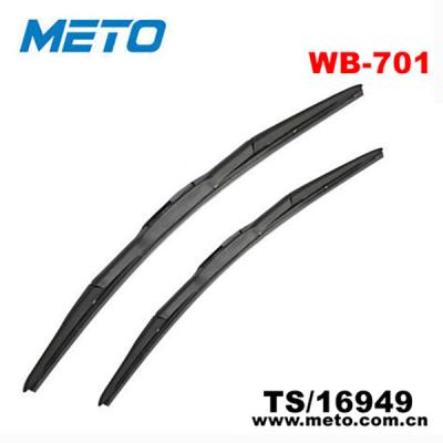 China Clear Auto Spare Parts Frameless Hybrid Wiper Blade for sale