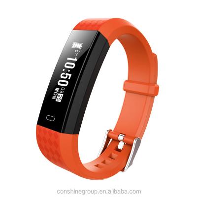 China IP67 Pedometer Heart Rate Smart Bracelet Band Wristband Fitness Tracker BT4.0 Smart Band for sale