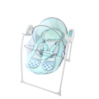 China Modern Sleeping Baby Rocker Playing Electric Rocking Chair Baby Swing Chair With Music for sale