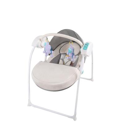 China Modern Remote Control Electric Adjustable Section Gears Portable Baby Rocking Chair for sale