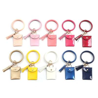 China European Custom Made High Quality PU Leather Key Bags For Women Ladies for sale