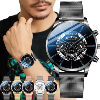 China Wholesale 2022 Hot Selling Fashion Luxury Men's Chronograph Wristwatches Quartz Watches Men Wrist for sale