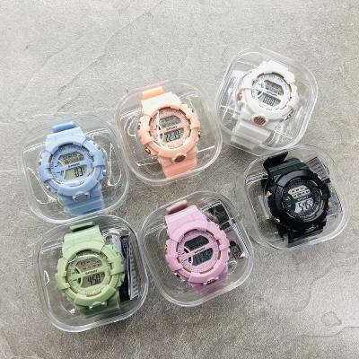 China Relojes Digitales Led Automatic Date Kids Student Luminous Waterproof Sport Digital Watch, Women Set With Box for sale