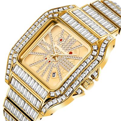 China 2022 Hip Hop Chronograph Watches Iced Out Diamond Mens Watches In Wristwacthese Luxury Watch For Women Men for sale