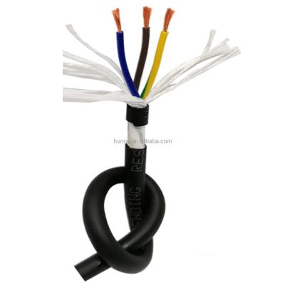 China Robot Industrial High Flexible Haul Cable Wire 15 Cycles TRVV2, 3 4 5 6 7 Mllions 8 Core Signal Control Power Wire for sale