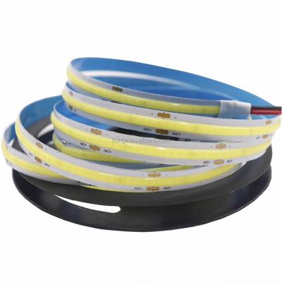 China Residential No Voltage Drop COB LED Strips 384LEDS DC24V With 8mm Width PCB for sale