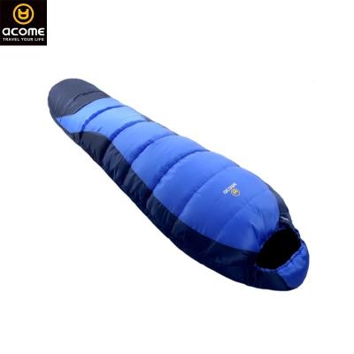 China ACOME MOM Hot Sale Outdoor Camping Mummy Compact Adult Inflatable Ultralight Sleeping Bag With Compression for sale