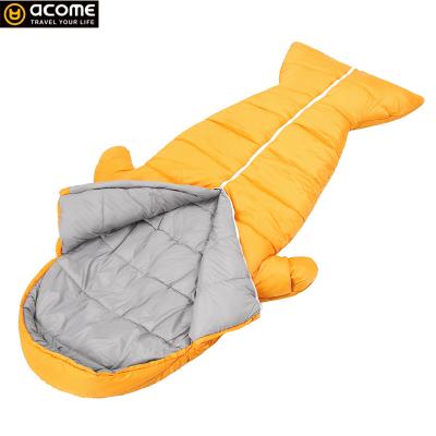 China ACOME Type Sleeping Envelope Bag Kids Winter Faux Fur Sleeping Bag Cotton Baby Sleeping Bag for sale