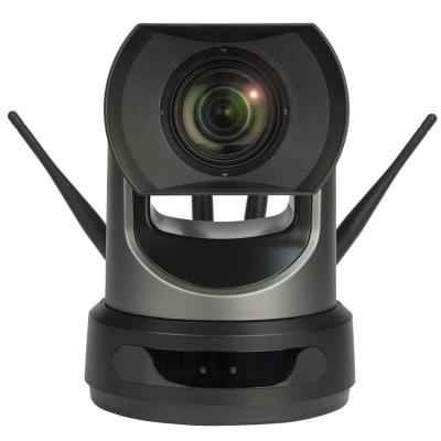 China 1080P 60fps Full HD Wireless Video Camera USB Video Conferencing POC Audio/Visual PTZ Camera for sale