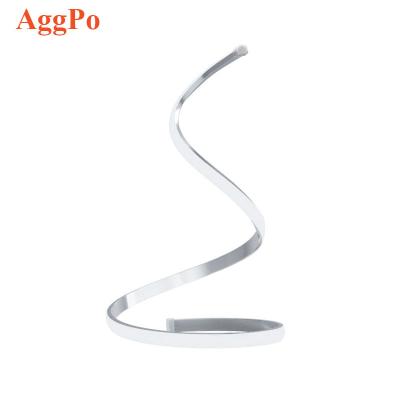 China Modern Creative Modern Minimalist Snake-Shaped Lamp Personality Decoration LED Study Bedroom Bedside Table Lamp Night Lamp for sale