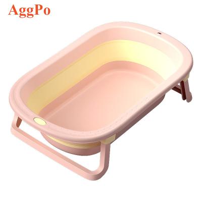 China Foldable Eco-friendly Material Toilet Baby Bathtub Sitting Tub For Newborn Children Kids Household Products Stable And Durable for sale