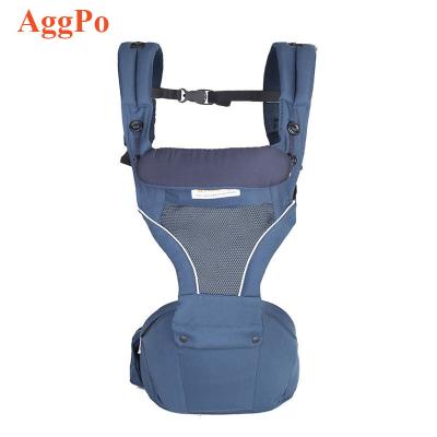 China Carying Baby Waist Stool Breathable Strap Ergonomic Safety Buckle With Zipper Large Capacity Storage Bag Thickened Shoulder Belt for sale