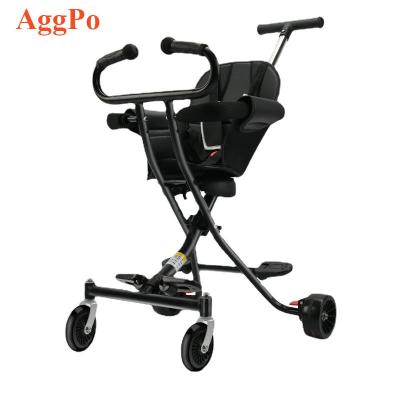 China New Carry Baby The Two-Way Baby Walker Lightweight Folding Four-Wheeled Baby Walker Takes Up Little Space, Is Comfortable And Soft for sale