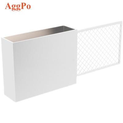 China Occasional Outdoor Rectangular Planter Pool Real Estate Planter Outdoor Rectangular Pool Swing Park Swing Park Fence Custom Logo for sale