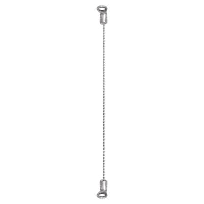 China Hanging Bending Terminal Galvanized 1.0MM Wire Rope For Hanging And Display for sale