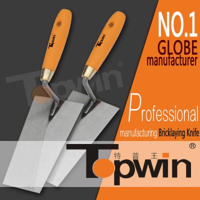 China Masonry Wood Trowel Spot Welding Carbon Steel FSC Handle Civil Construction Tools for sale